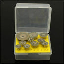 10 Pcs Set Diamond Cut Off Saw Wheel Discs Blades Rotary Tool Set with Shan K6E8