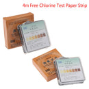 4m Chlorine Test Paper Strips Range 50-2000mg/l ppm w/Color Chart Cleaning W Bj