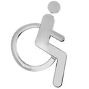 Wheelchair Disability Sign Handicap for Public Toilet Signs WC Wall Decals