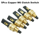 5 x 6mm Copper Motorcycle Brake Tail Light Front Rear Brake Clutch Switch Plu Gw