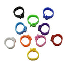 100pcs personal racing pigeon ring for leg bands  Multi-color