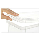 Kitchen Fridge Fresh Storage Box Refrigerator Plastic Crisper Container Wit T3U9