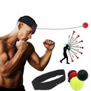 Boxing Reflex Speed Punch Ball Training Hands Eye Coordination Headband J9X5