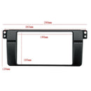Car Stereo Radio Fascia Dvd Player Panel Plate Frame 2 Din for Bmw 3-Series