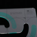 Square Acrylic Patchwork Quilting Ruler For Clothing Design 16.5cm