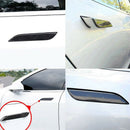 Carbon Fiber Car Exterior Door Handle Cover Scratch Protector for Tesla Mod J5L2