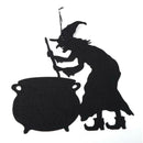 Halloween Non-woven Door Hanging Witch Ornaments Festival Party Decoration