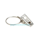 20Pcs Stainless Steel Strong Hanging Window Curtain Rod Clips Rings Hook Clamp