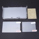 Clear Crystal Plastic Protective Skin Bags Case Cover for New Nintendo 3DSXL