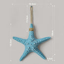 Mediterranean Style Beach Starfish Bathroom Home Wedding Wall Art Decor Blue