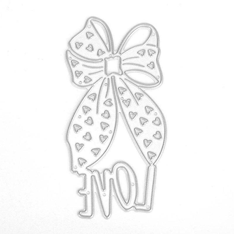Metal Cutting Dies DIY Scrapbooking Album Paper Cards Craft (Bow MS-1024)