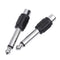 4pcs RCA/AV Female to 6.35mm 1/4 Inch Male Mono Audio Adapters Connecters A
