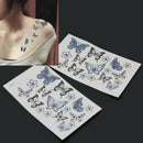 2Pcs Fashion Butterfly Design Temporary Tattoo Stickers Body Beauty Art Pa OYJ