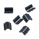 100pcs Paste Buckles Finished Hair Tie Band Hairbow Hair Jewelry Accessories