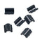 100pcs Paste Buckles Finished Hair Tie Band Hairbow Hair Jewelry Accessories