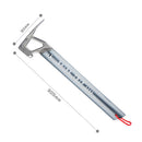 Premium Camping Hammer Tent Stake Remover Puller Tent Mallet W/ Hanging Line