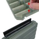 Multi-function Plastic Fishing Tackle Box Fishing Hook Bait Lure Storage Boxes