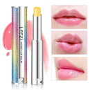 Leezi Rainbow Color Stars Shine Lipstick Lip Balm Cute Makeup Color Change