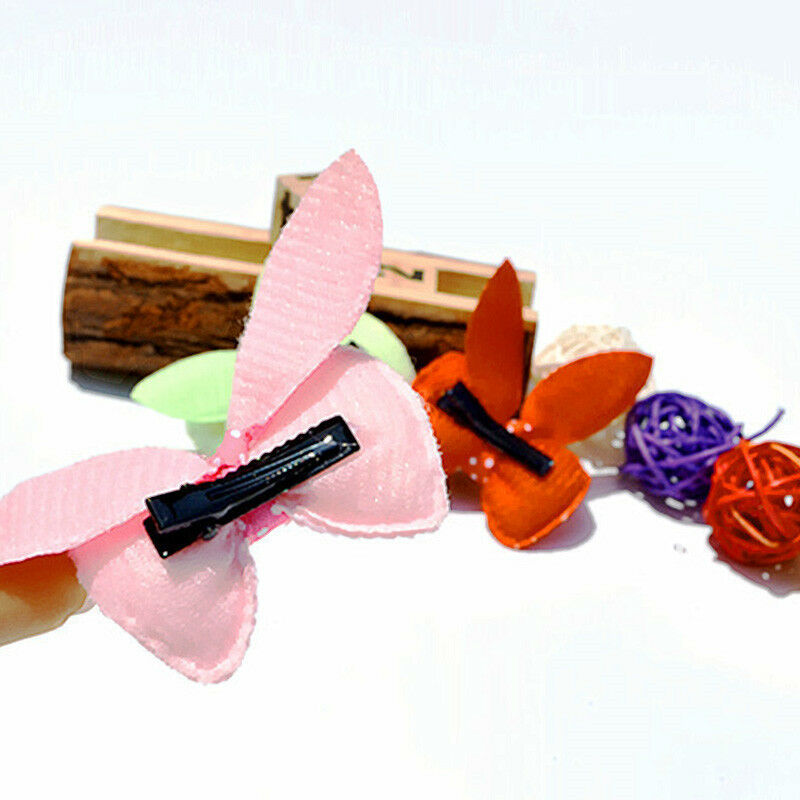 10PCS Lot Small Pet Dog Hair Bows Clips Accessories Cat Hairpin Grooming