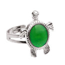 Fashion Chic 1PC Mood Ring Changing Color Turtle Adjustable  Temperature Ring LJ