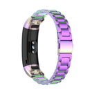 Strap Bracelet Stainless Steel Wristband for Huawei Band 4 Pro (Colorful) A