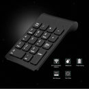 2.4G Numeric Keypad Wireless Keypad Extensions with Mouse for Laptop Desktop