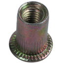 6mm Thread Dia 15mm Long Metal Rivet Nut Insert Nutsert 50Pcs S7F4
