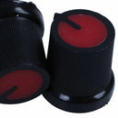 4 Pieces 5.5mm Rotary Potentiometer Shaft Control Knob Black