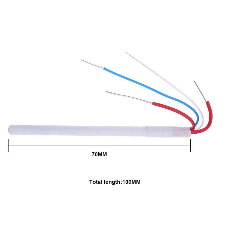50W Heating Element 1322 Soldering Iron Ceramic Heater Core 4-wire Adapter