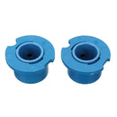 2pcs H3 Car LED Halogen Headlamp Bulb Base Holder Socket Retainer Adapter