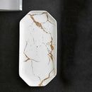 Marble Dinner Plate Dish Set Ceramic Steak Home Tableware Dessert Salad Cak