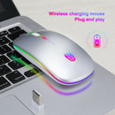 Wireless Mouse 1600DPI 2.4GHz Receiver Colorful Backlight Mice for Laptop PC