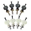 Black Ukulele Tuning Pegs Pin Machines for Ukulele Replacement, 4 Pack
