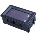 DC0-100V 10A LED DC Dual Display Digital Voltage Current Meter Head with Fi