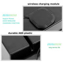 Car Wireless Mobile Phone Charging Panel Central Armrest Box Storage Box Fo