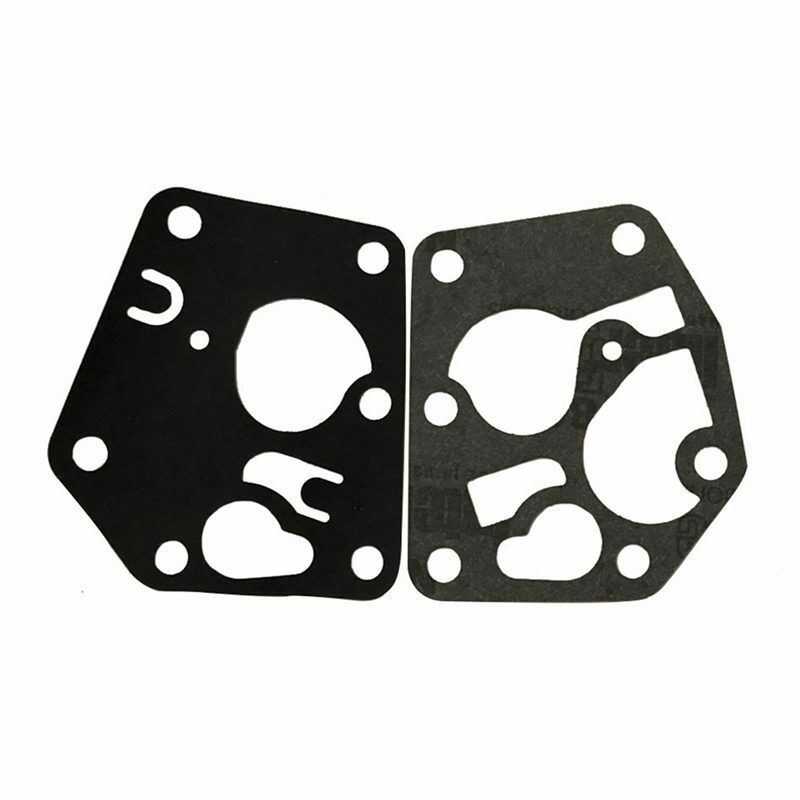 2Pcs Carburetor Diaphragm Gasket Kit For: 495770 795083 Carburetor