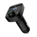 HY-82 Dual USB Car Bluetooth Hands-free MP3 Car Charger FM Transmitter