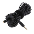 3.5mm Stereo Jack Headphone Extension Cable Aux Audio Wired Cord Lead for