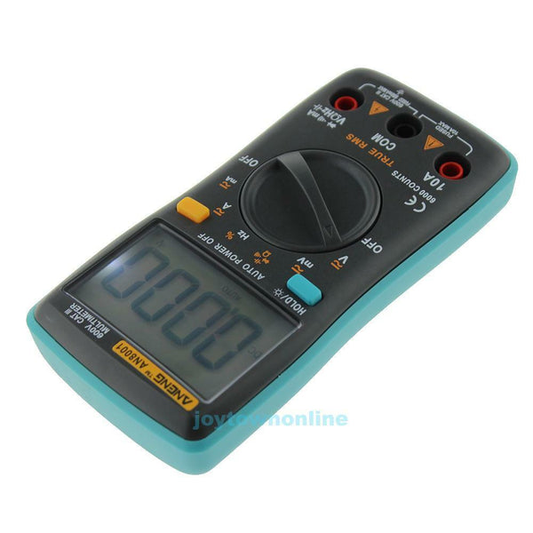 Auto-range Digital Multimeter AC/DC Current Ammeter Voltage Temperature Test