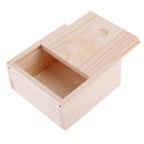 Small Wooden Storage Box Case For Jewelry Craft Oil Bottles Handmade Soap