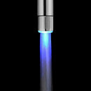 7 Color RGB Stainless Steel LED Water Faucet Bathroom Glow Shower Tap Light