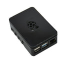 for Raspberry Pi ABS Case Enclosure Box V4 Updated for Raspberry Pi 4B(Blac