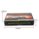 Car LED Parking Sensor Kit, Front and Rear Reverse LED Display Kit with 8 S