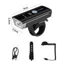 Ultra Bright Bike Lights Bicycle Horn Set | Light Sensor | 300 Lumens Headlight