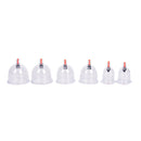 1Set Massager Cans Vacuum Cupping Set Thicker Magnetic Aspirating Cup Cans  BX