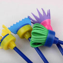 4Pcs/set DIY Sponge Drawing Paint Brushes Graffiti Toys Painting Gift Toys  Z1E8