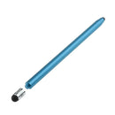 WK128 Round Dual Tips Capacitive Stylus Pen Touch Screen Pen (Light Blue)