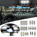 23pcs T10 BA9S Festoon LED Car Interior Dome Light License Plate Lamp Bulbs SN9F