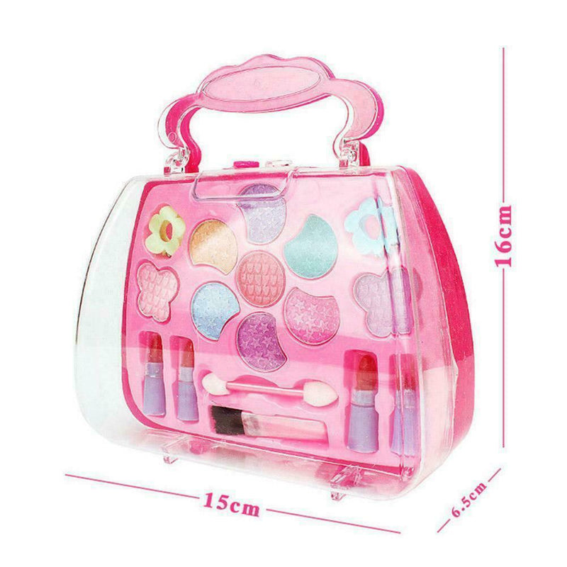 Makeup Set For Kids Cosmetic Girls Gift Eyeshadow Lip Gloss Blushes Gift Y4Y8