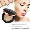 O.Two.O Natural Face Powder Mineral Foundations Oil-Control Brighten Concea X5J5